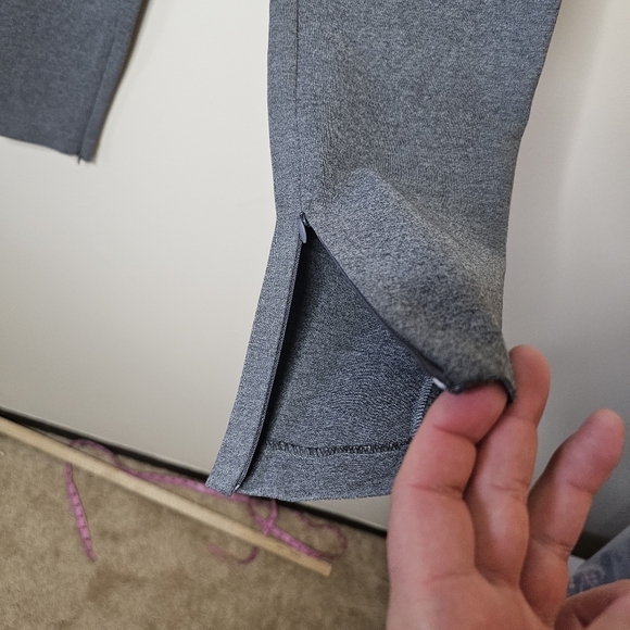 Paraphrase Heavy Work Legging Fake Pockets Zipper Ankles Size 12 - Picture 5 of 6